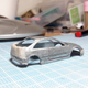 Illustration for article titled amazing 1/64 conversion - coupe becomes hatch